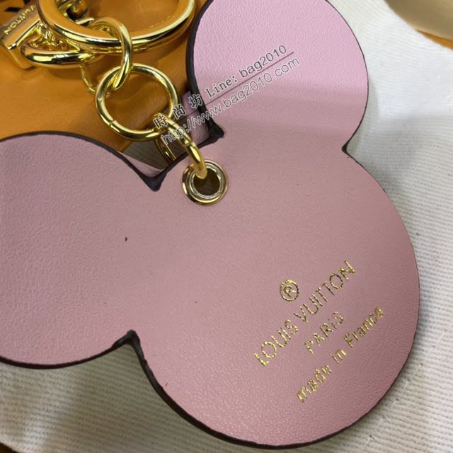 LOUIS VUITTON專櫃新款包包 路易威登Illustre Vivienne Funfair Xmas包飾 LV老花米奇鑰匙扣  ydh4078